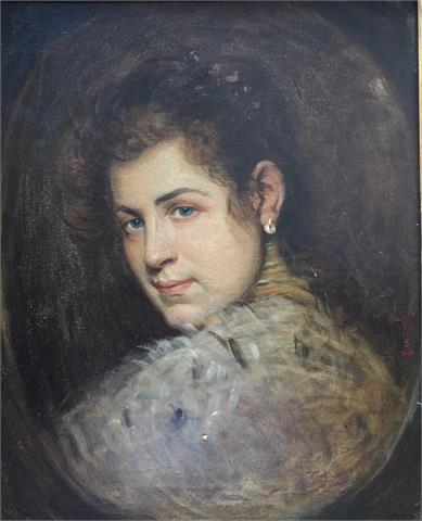 Benczúr Gyula | Portrait of a noble woman