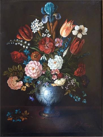 Knapp Oskar F. | Stillife with flowers