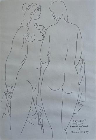 Reich Károly | Two nudes
