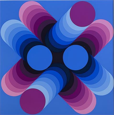 Victor Vasarely | Geometriai formák (Hatta)